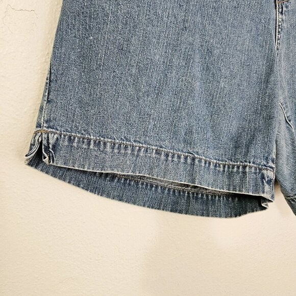 Faded Glory Women's Plus Size Blue Denim Shorts Size 20W - Picture 2 of 6